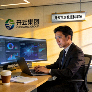 开云首席算法科学家赵子健博士工作肖像照片